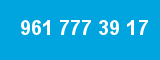 961 777 39 17 961 777 39 17